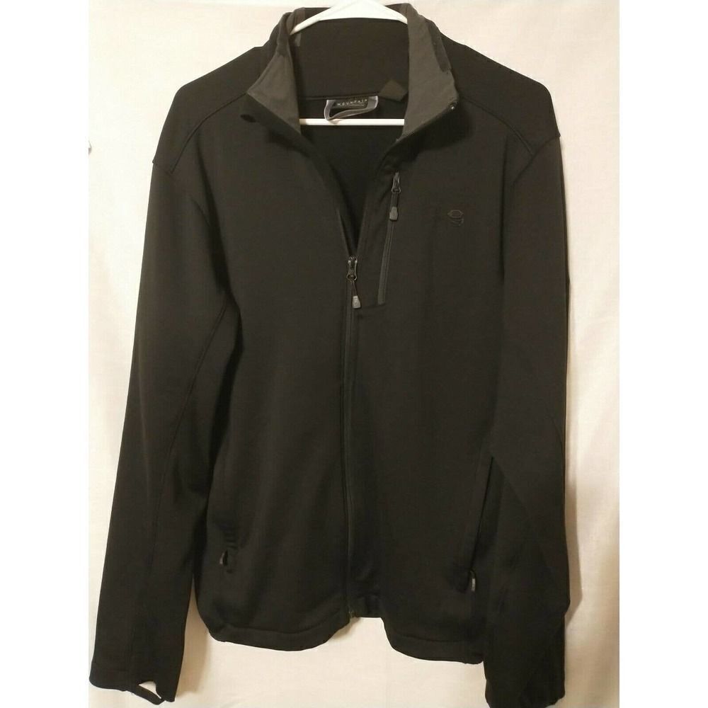 Mountain Hardware Men's Black Fleece Full Zipper
